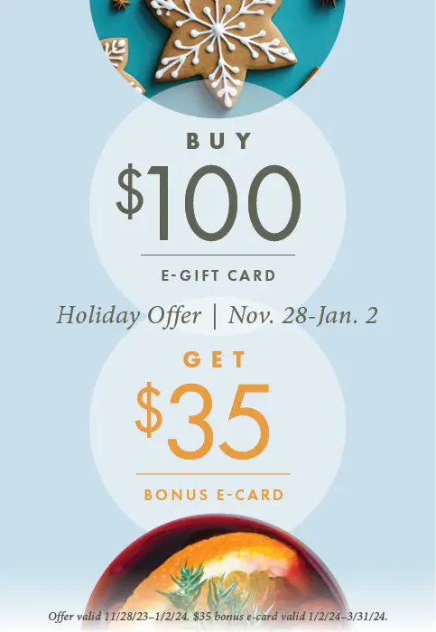 Buy $100 Get $35